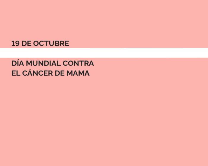 día mundial contra el cáncer de mama