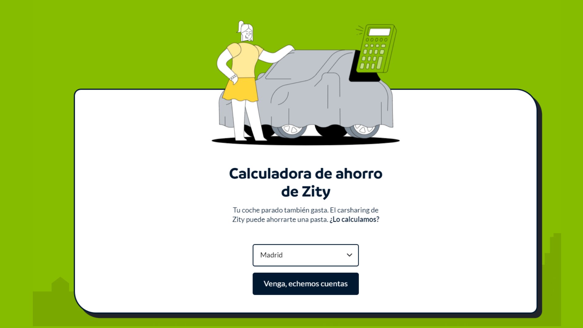 calculadora de ahorro zity
