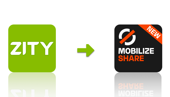Mobilize share Zity
